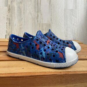 Wonder Nation Toddler Size 11-12 Shark Camo Print EVA Sneakers Water Shoes